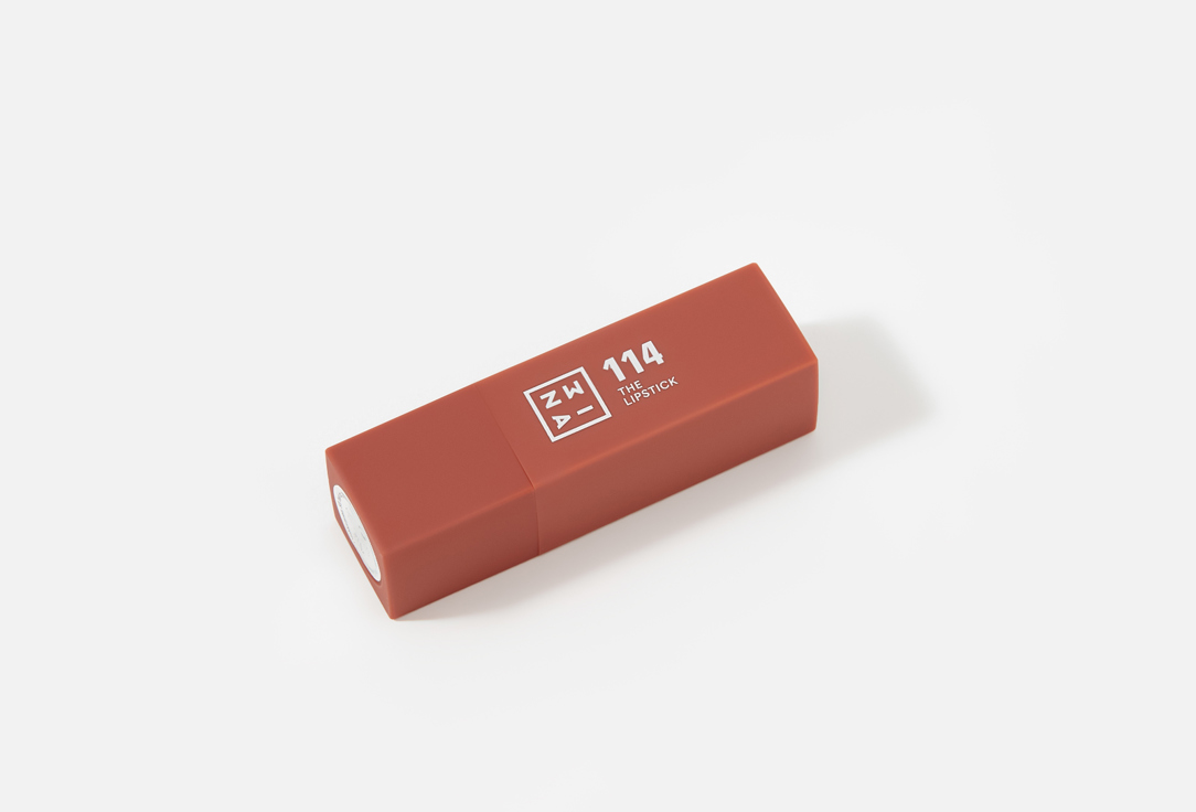 3INA Semi-matte, buttery Lipstick The Lipstick 114, Dark warm nude 4.5 g 3INA Semi-matte, buttery Lipstick The Lipstick