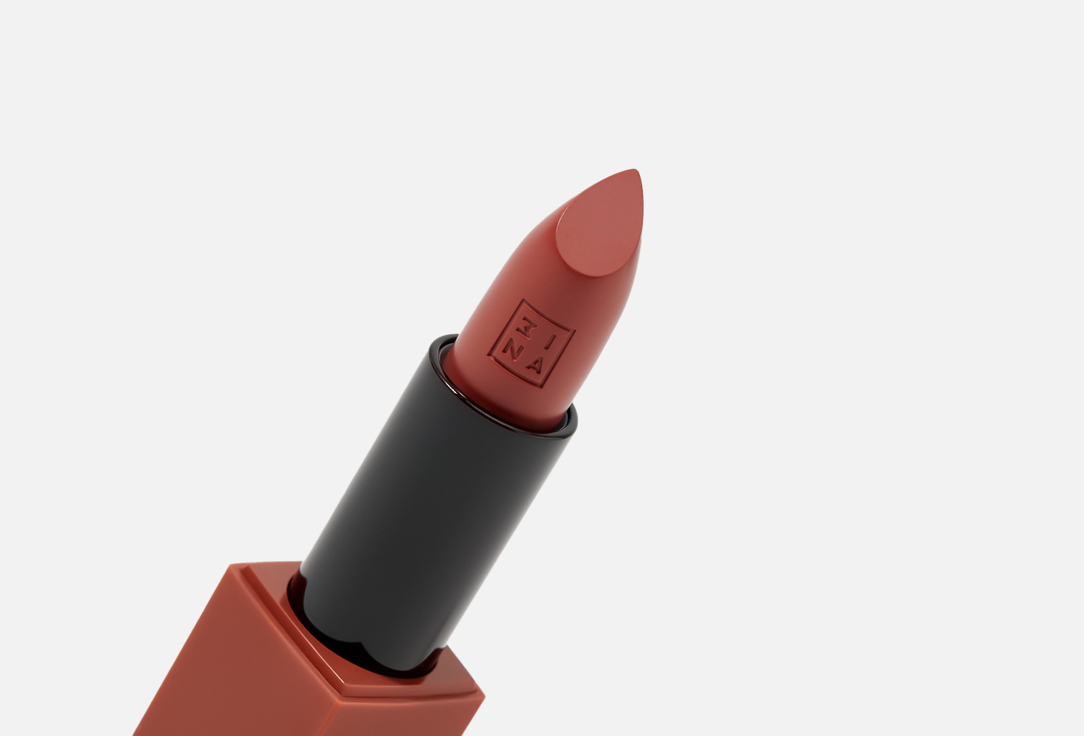 3INA Semi-matte, buttery Lipstick The Lipstick 114, Dark warm nude 4.5 g 3INA Semi-matte, buttery Lipstick The Lipstick