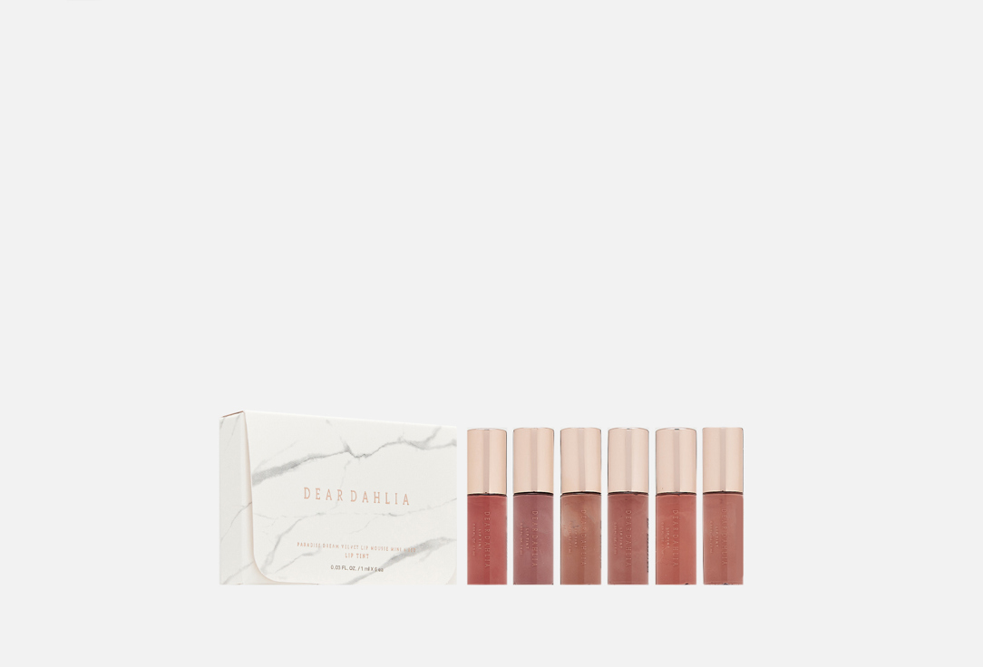 DEAR DAHLIA Liquid lipstick miniature set Paradise dream 6 pcs DEAR DAHLIA Liquid lipstick miniature set Paradise dream