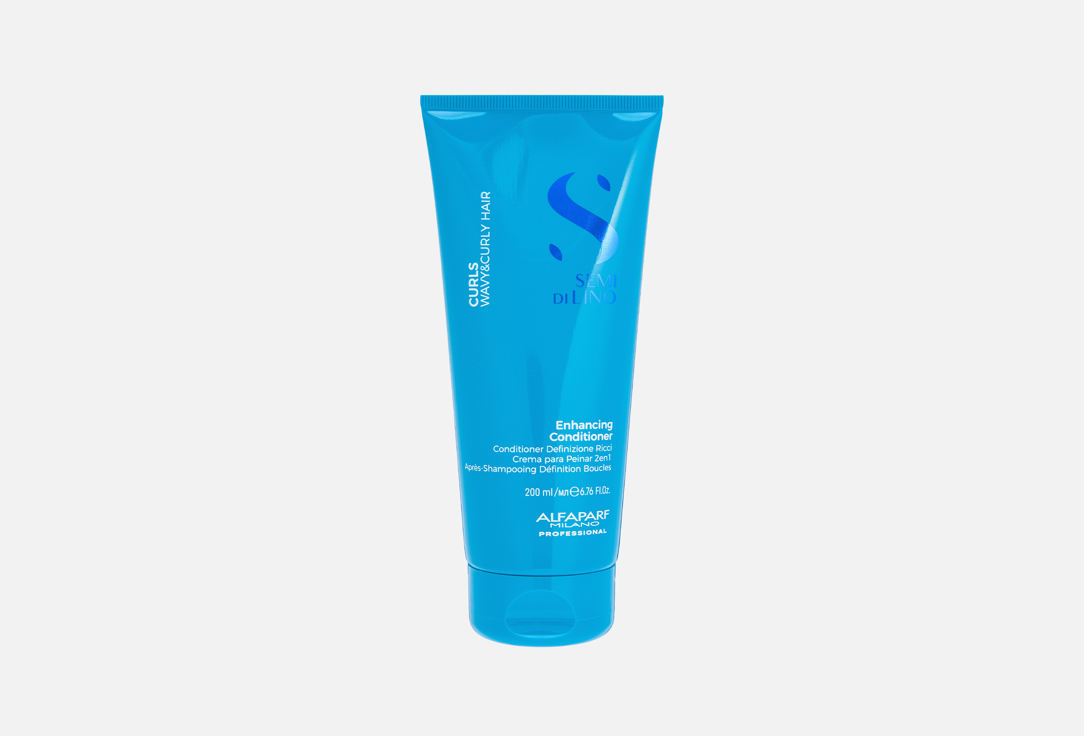Alfaparf Milano Professional Wavy&Curly Hair Enhancing hair conditioner Semi Dilino 200 ml Alfaparf Milano Professional Wavy&Curly Hair Enhancing hair conditioner Semi Dilino