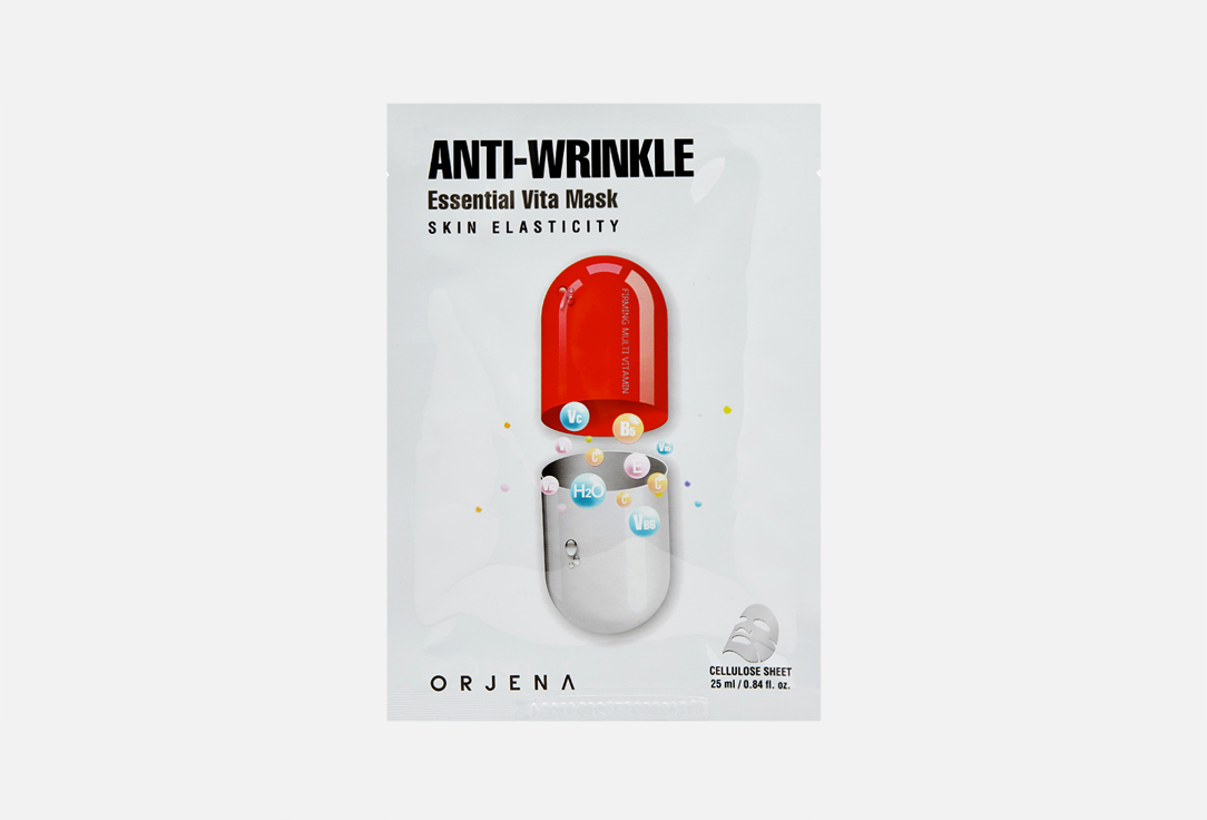 ORJENA Антивозрастная тканевая маска для лица Anti-wrinkle Essential Vita Mask