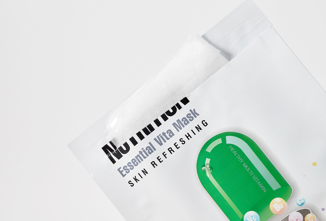 ORJENA Питательная тканевая маска для лица Nutrition Essential Vita Mask 1 шт ORJENA Питательная тканевая маска для лица Nutrition Essential Vita Mask
