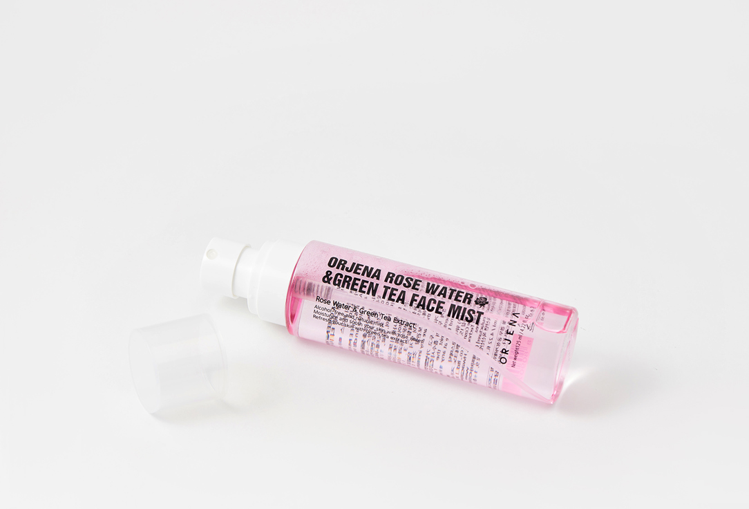 ORJENA Face Moisturizing mist Rosewater & Green Tea 125 ml ORJENA Face Moisturizing mist Rosewater & Green Tea