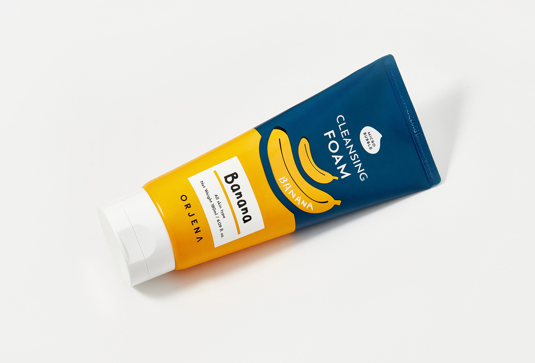 ORJENA Пенка для умывания с экстрактом банана BANANA CLEANSING FOAM