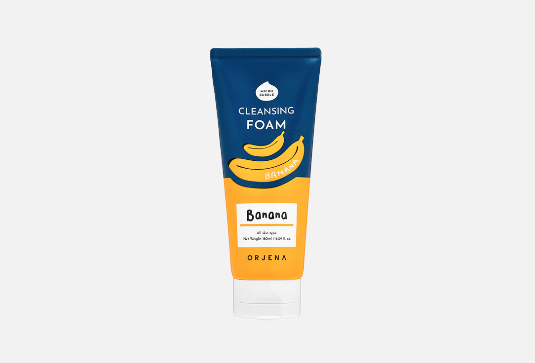 ORJENA Пенка для умывания с экстрактом банана BANANA CLEANSING FOAM