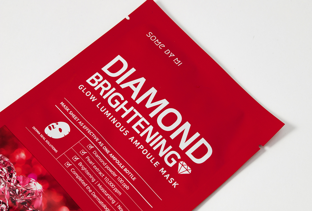SOME BY MI Face Mask Red diamond brightening glow 1 pcs SOME BY MI Face Mask Red diamond brightening glow
