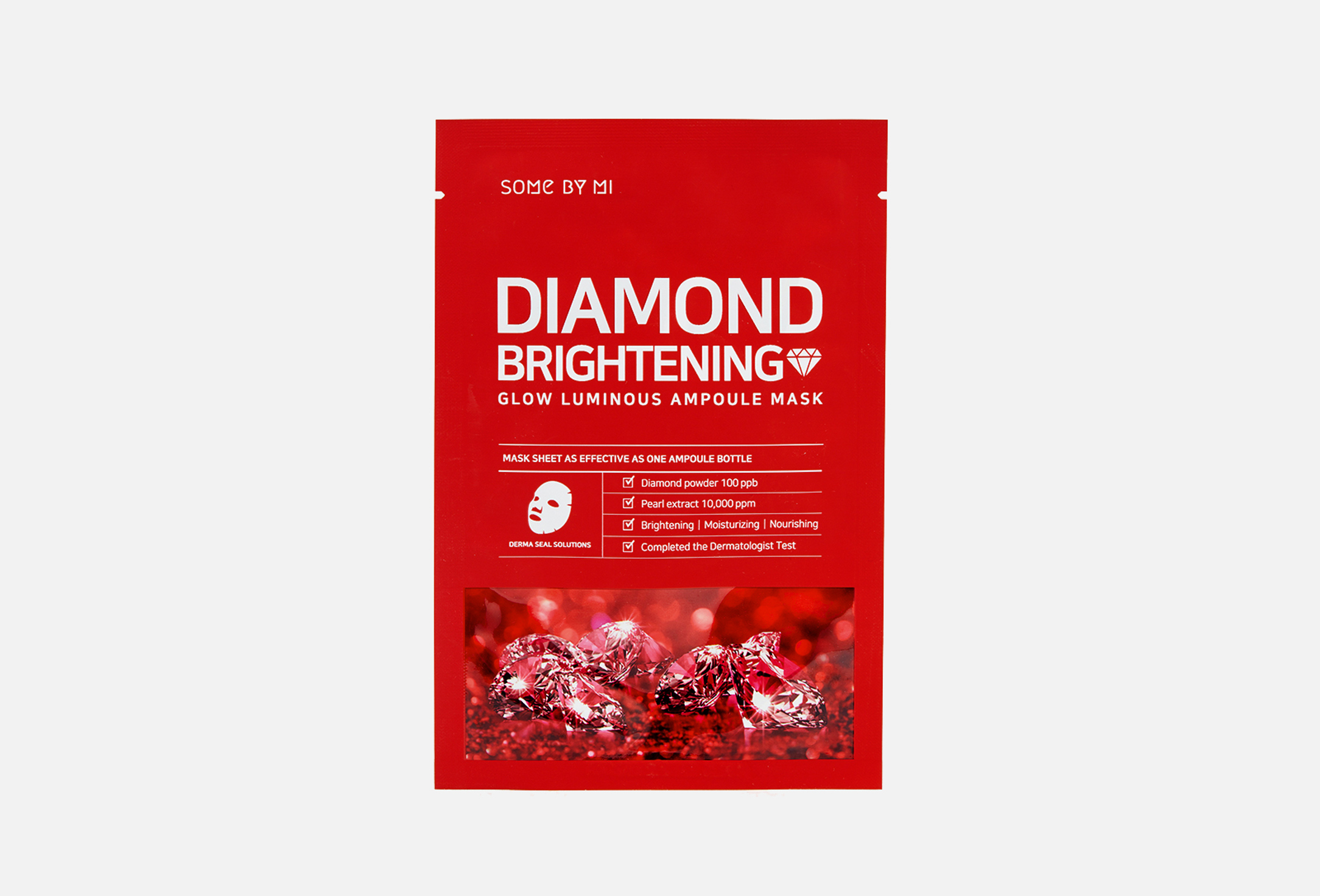 Red diamond brightening glow  1 