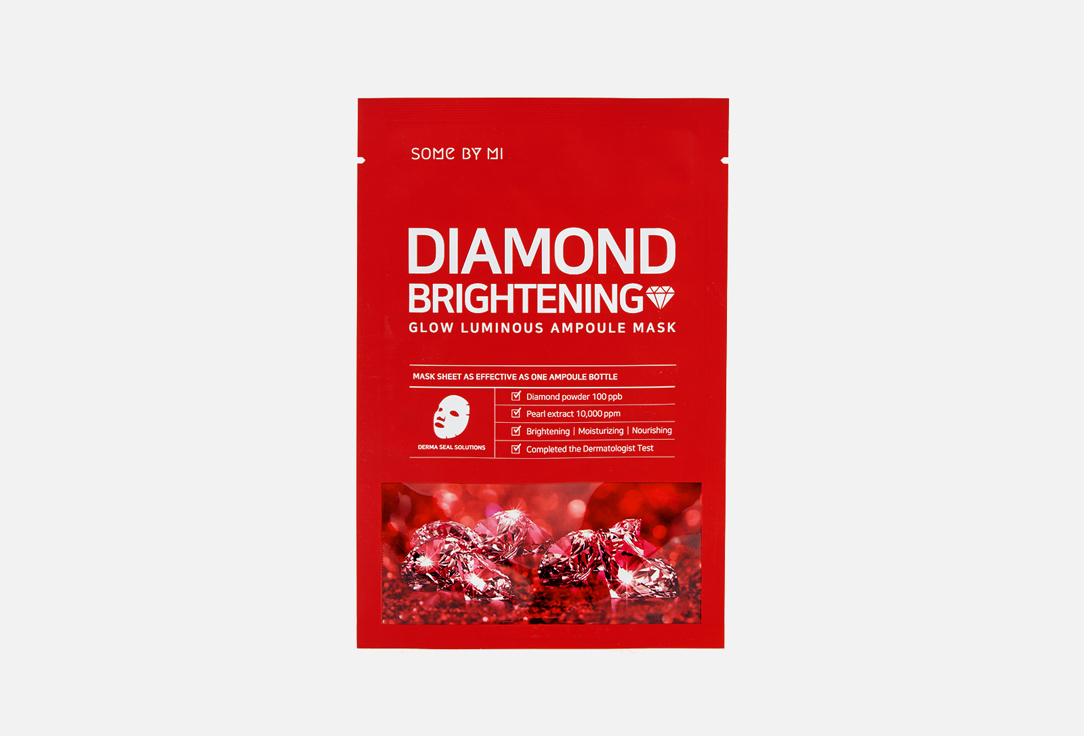 SOME BY MI Face Mask Red diamond brightening glow 1 pcs SOME BY MI Face Mask Red diamond brightening glow