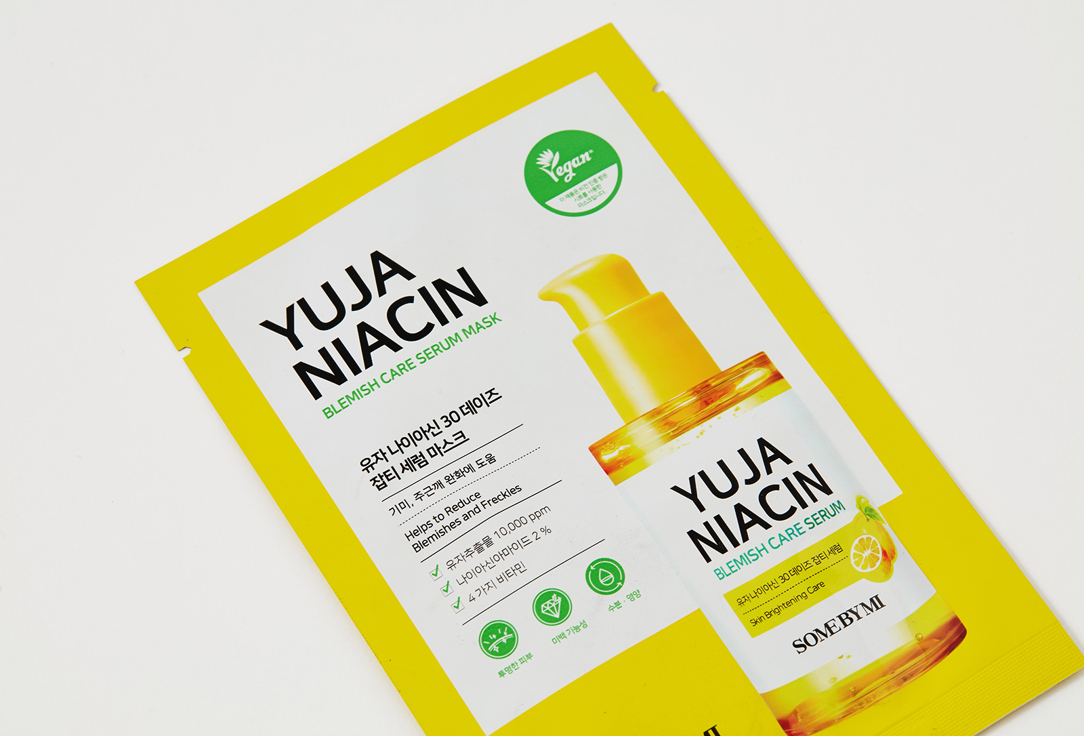 SOME BY MI Face Mask Yuja niacin 1 pcs SOME BY MI Face Mask Yuja niacin