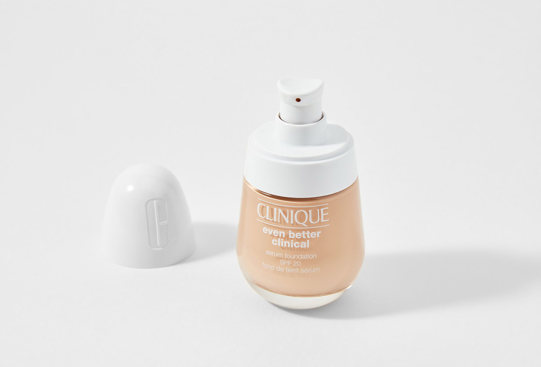 Clinique Moisturizing & Brightening Serum-Foundation SPF20 Even Better Clinical 18CN, Cream whip 30 ml Clinique Moisturizing & Brightening Serum-Foundation SPF20 Even Better Clinical