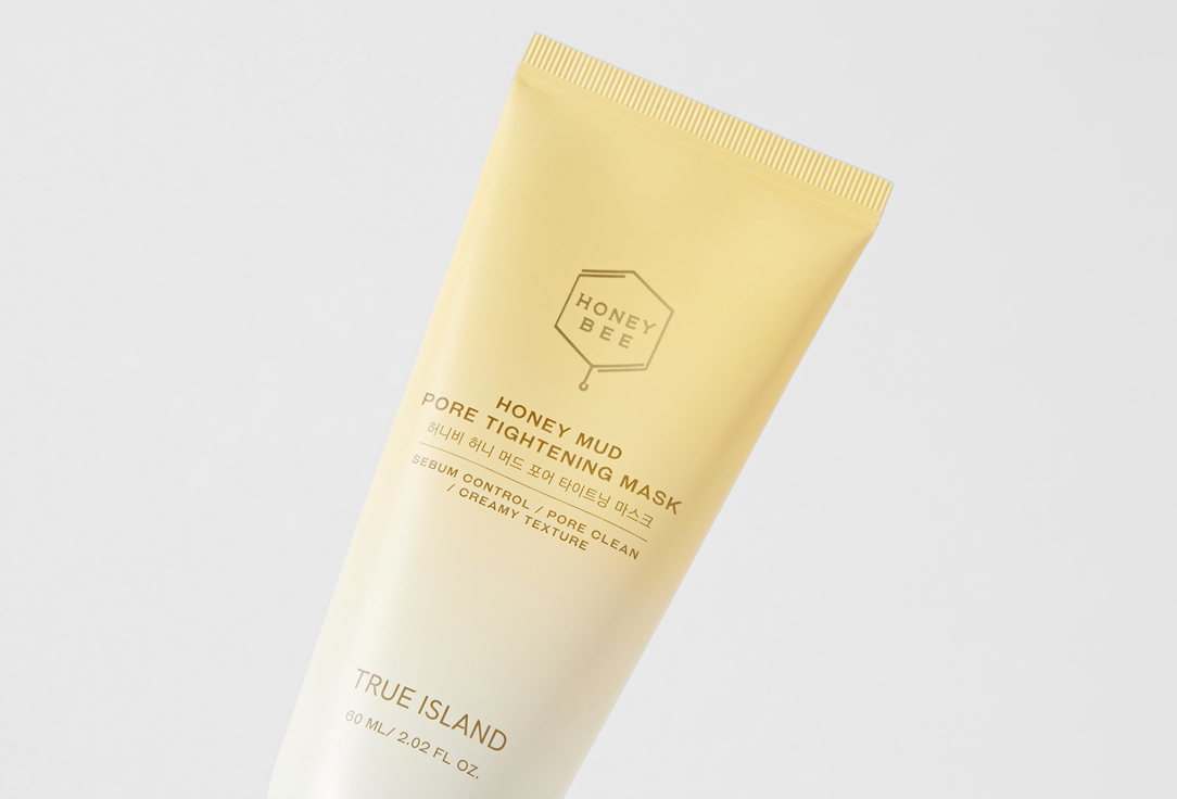 True Island Pure Cleansing Mask Honey bee honey mud pore 60 ml True Island Pure Cleansing Mask Honey bee honey mud pore