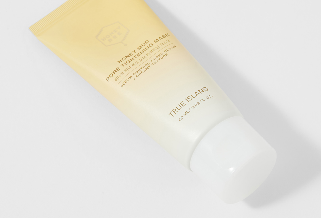 True Island Pure Cleansing Mask Honey bee honey mud pore 60 ml True Island Pure Cleansing Mask Honey bee honey mud pore