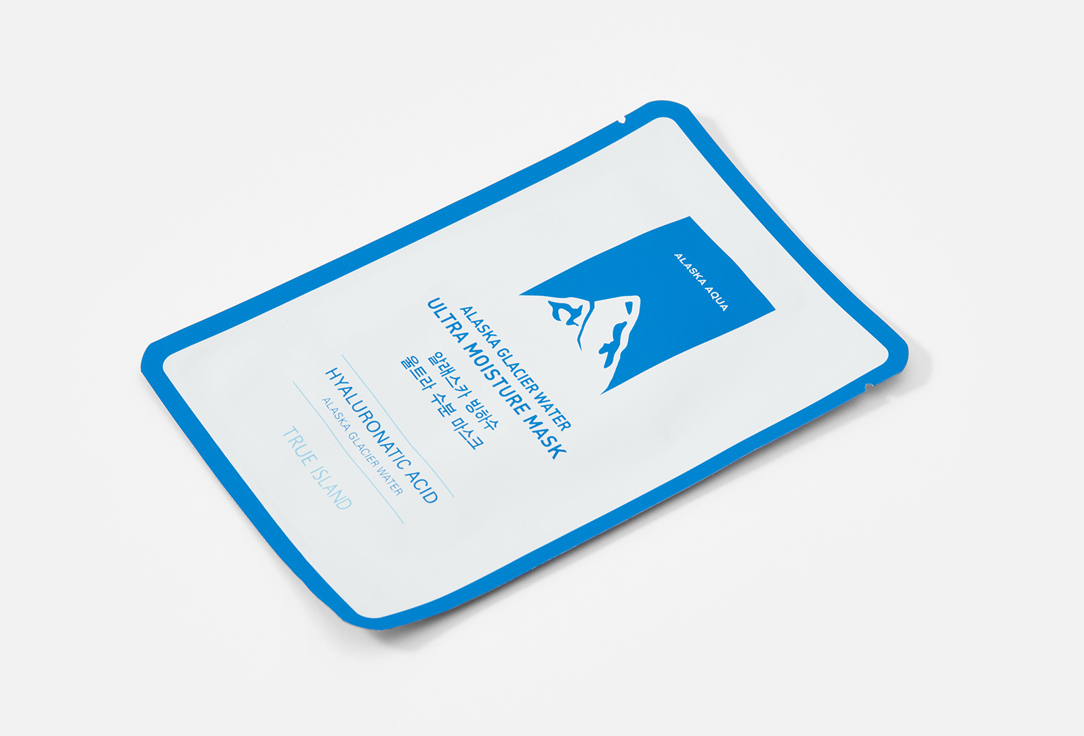 True Island Hydrogel Face Sheet Mask Alaska glacier water 27 ml True Island Hydrogel Face Sheet Mask Alaska glacier water