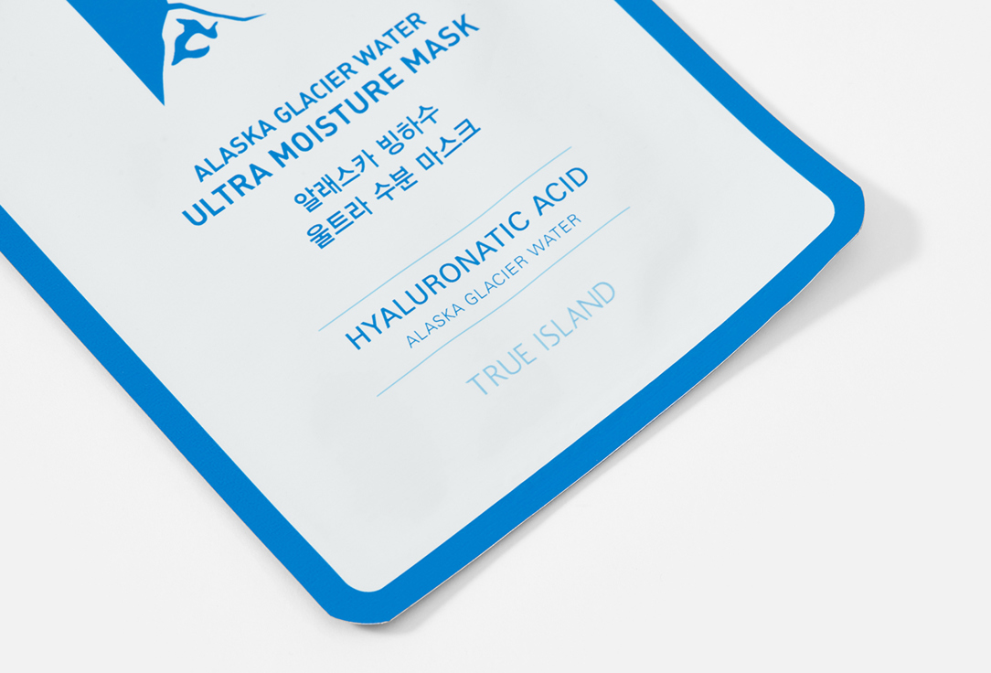 True Island Hydrogel Face Sheet Mask Alaska glacier water 27 ml True Island Hydrogel Face Sheet Mask Alaska glacier water