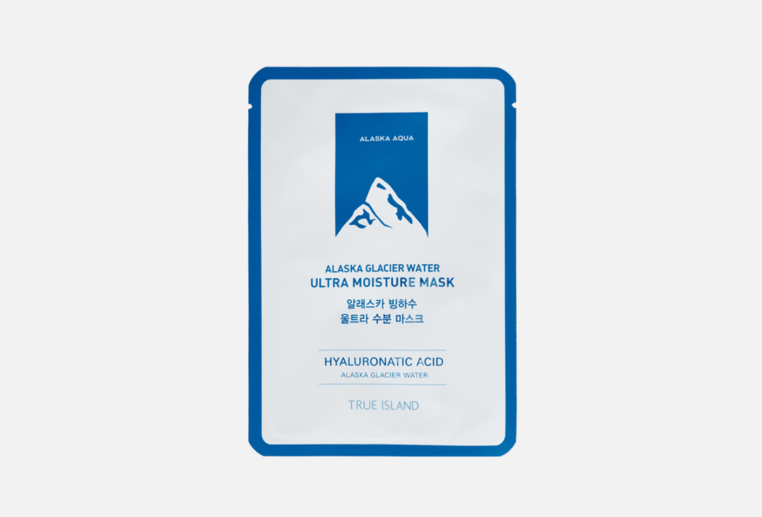True Island Hydrogel Face Sheet Mask Alaska glacier water 27 ml True Island Hydrogel Face Sheet Mask Alaska glacier water