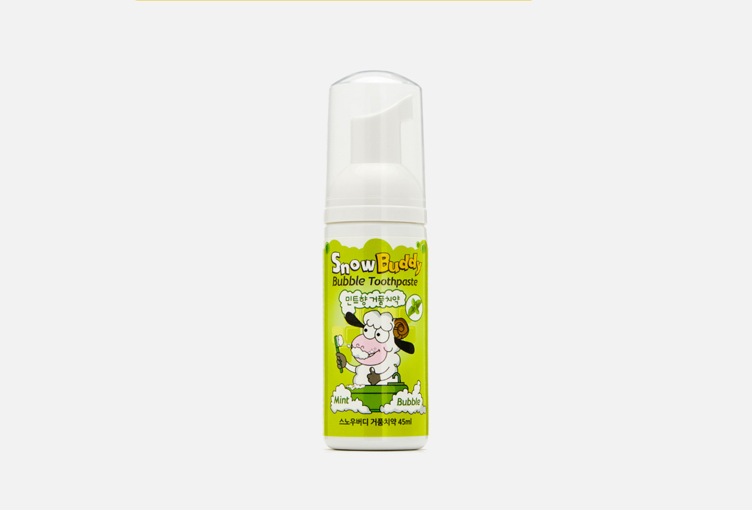 Snow Buddy Children's toothpaste-foam Bubble Mint