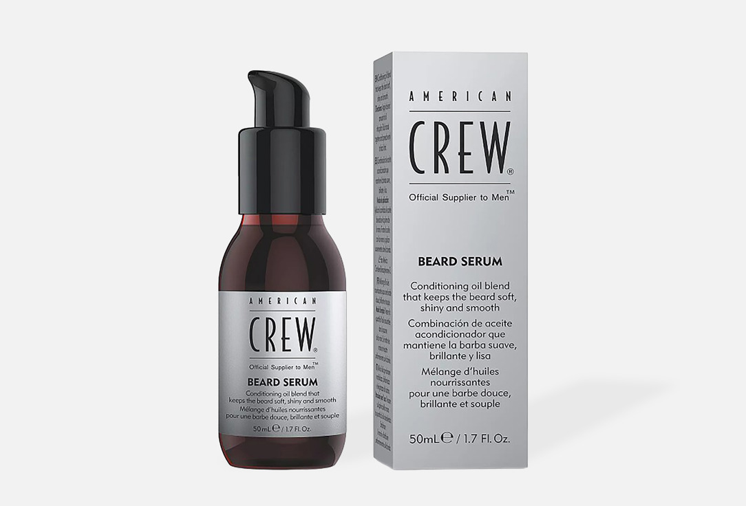 AMERICAN CREW Moisturizing Beard Serum Natural Oils