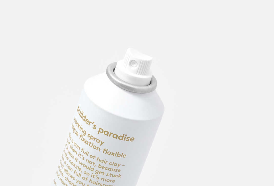 EVO medium hold Hair Spray builder’s paradise