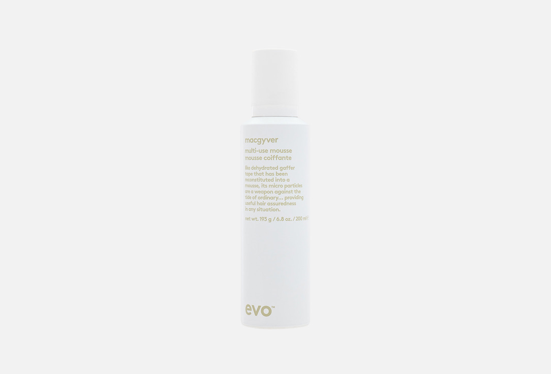 EVO Multiuse volume Hair Mousse macgyver