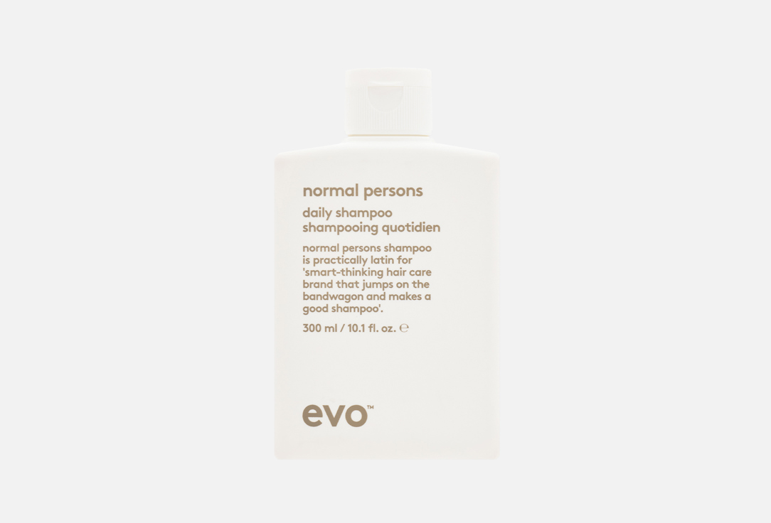 EVO deep cleansing shampoo normal persons