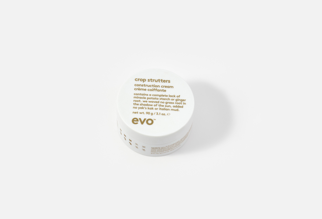 EVO styling cream medium hold crop strutters