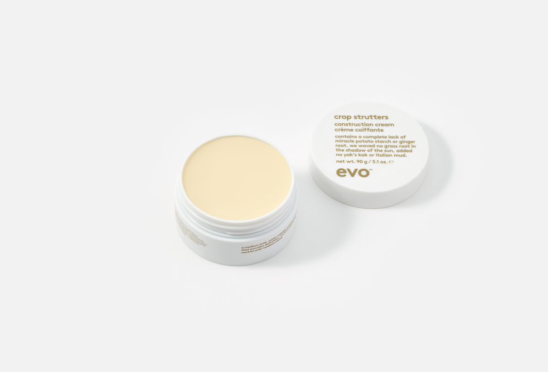 EVO styling cream medium hold crop strutters