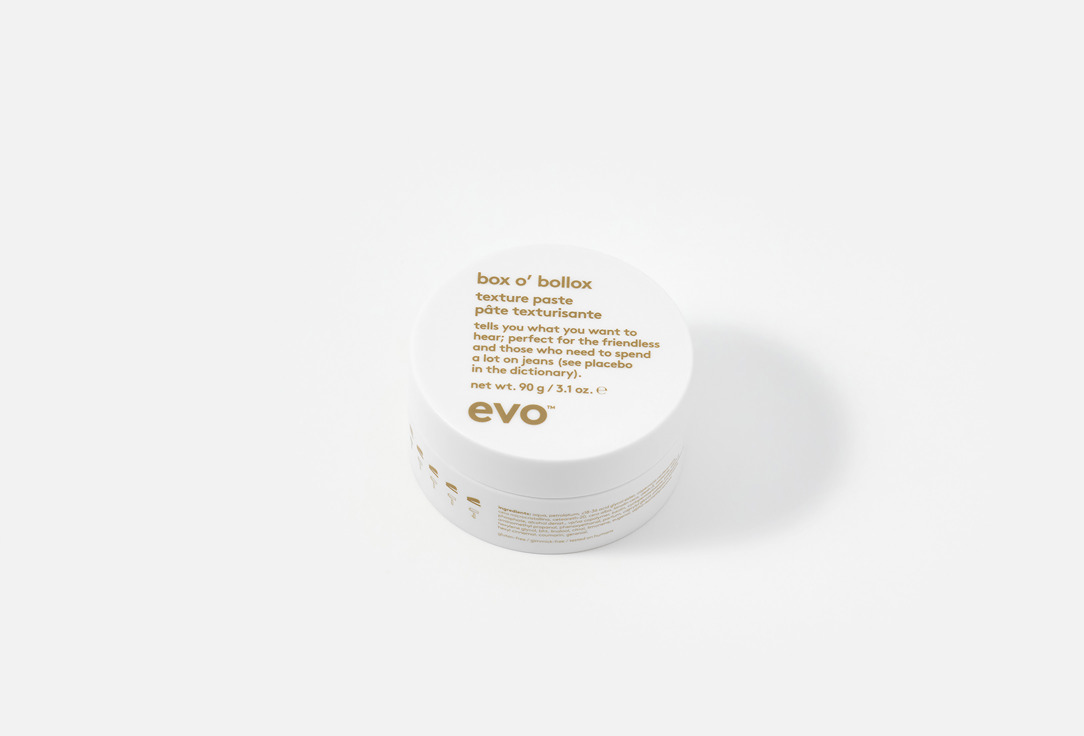 EVO strong hold Hair Paste box o’ bollox