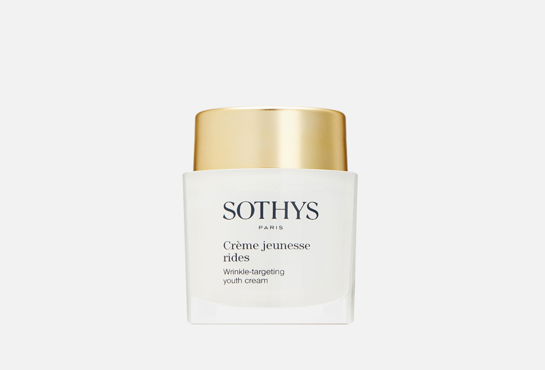 Sothys anti-aging facial moisturizer WRINKLE-TARGETING YOUTH CREAM 50 ml Sothys anti-aging facial moisturizer WRINKLE-TARGETING YOUTH CREAM
