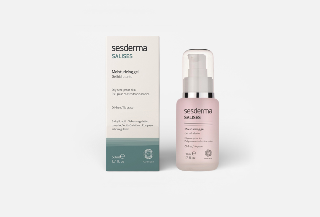 Sesderma moisturizing face gel for acne-prone skin Salises