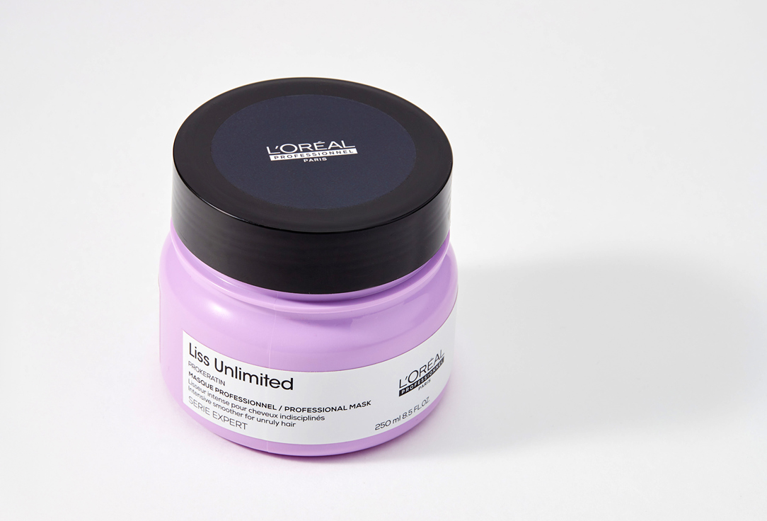 LOreal professionnel Mask moisturizes and polishes the hair Liss Unlimited 250 ml LOreal professionnel Mask moisturizes and polishes the hair Liss Unlimited