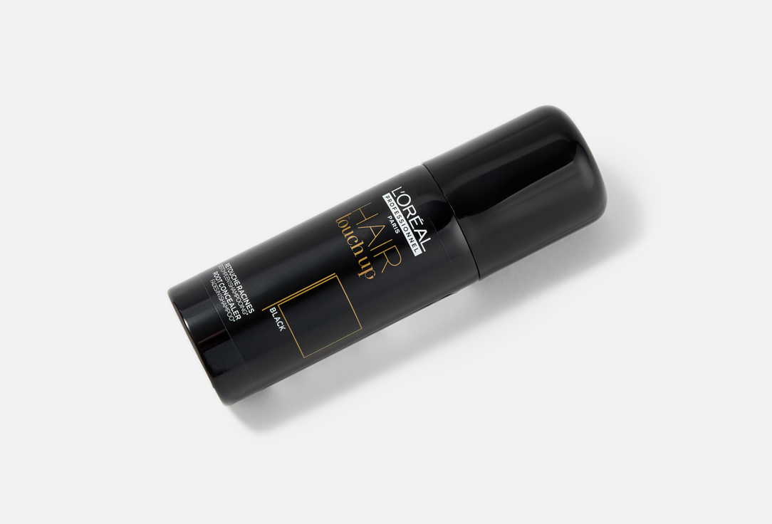 LOreal professionnel Hair root concealer spray Hair Touch Up Black 75 ml LOreal professionnel Hair root concealer spray Hair Touch Up