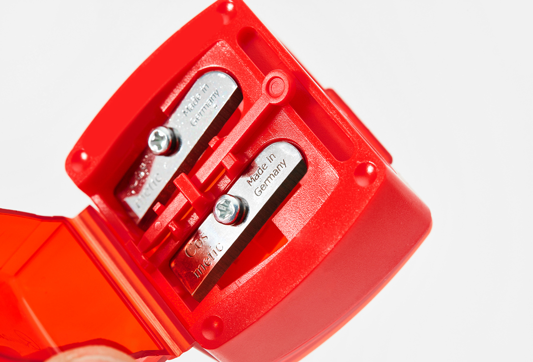 Romanovamakeup Pencil Sharpener Double Sharpener 1 pcs Romanovamakeup Pencil Sharpener Double Sharpener