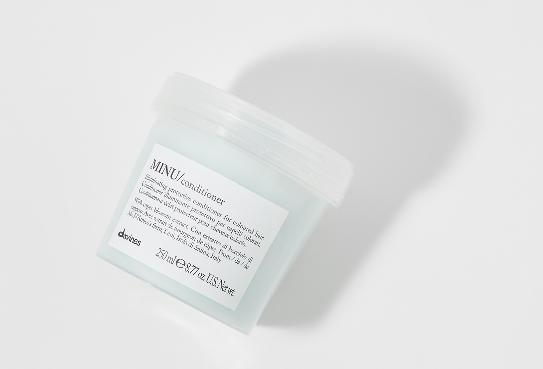 Davines Защитный кондиционер для сохранения косметического цвета волос MINU conditioner
