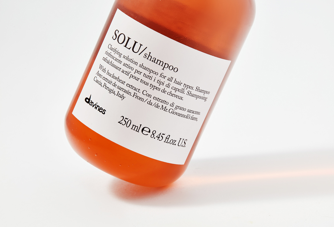 Davines Purifying Cleansing Shampoo SOLU shampoo