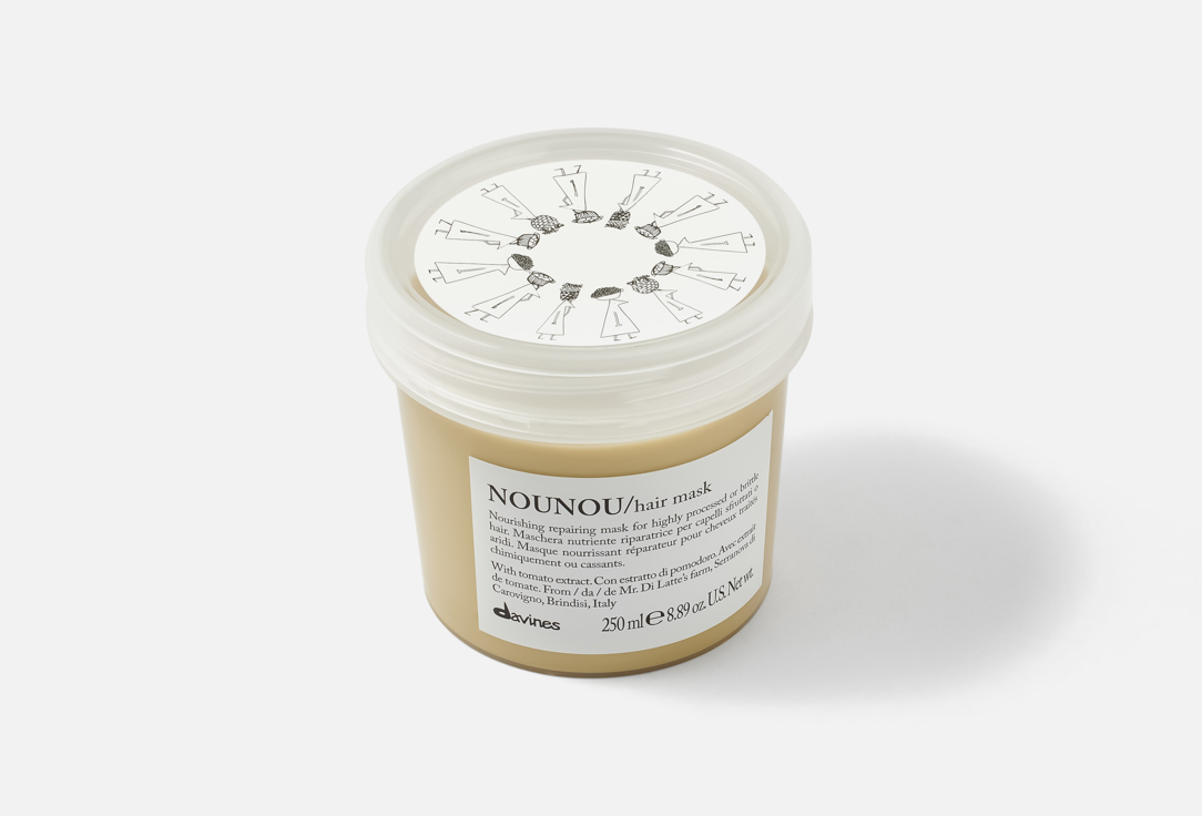 Davines Nourishing & Repairing Hair Mask NOUNOU hair mask 250 ml Davines Nourishing & Repairing Hair Mask NOUNOU hair mask