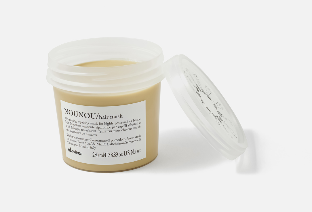 Davines Nourishing & Repairing Hair Mask NOUNOU hair mask 250 ml Davines Nourishing & Repairing Hair Mask NOUNOU hair mask