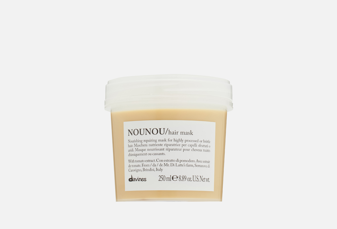 Davines Nourishing & Repairing Hair Mask NOUNOU hair mask 250 ml Davines Nourishing & Repairing Hair Mask NOUNOU hair mask