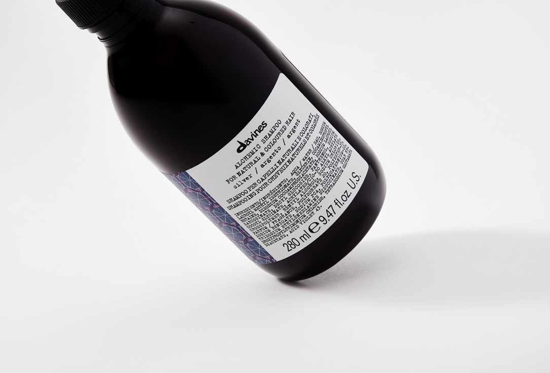 Davines Shampoo for Silver-Toned Hair ALCHEMIC SHAMPOO for natural and coloured hair Silver