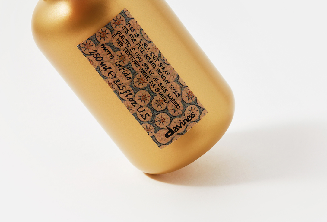 Davines Beach Texture Hair Spray More Inside Sea Salt Spray 250 ml Davines Beach Texture Hair Spray More Inside Sea Salt Spray