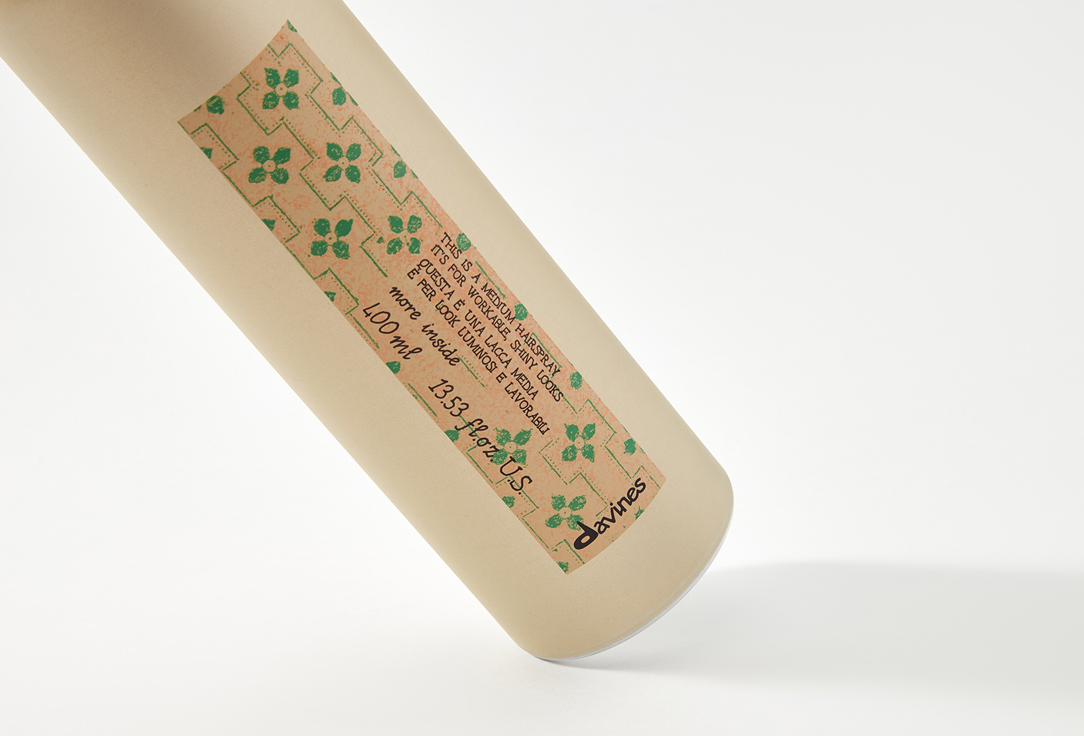 Davines Long-lasting Hair Spray More Inside Medium Hold Hair-spray