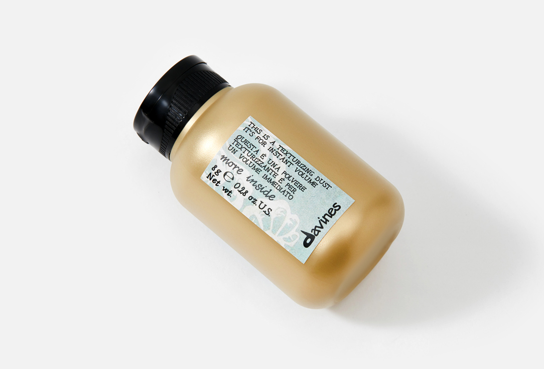 Davines Volumizing powder spray for voluminous hair More Inside Texturizing dust