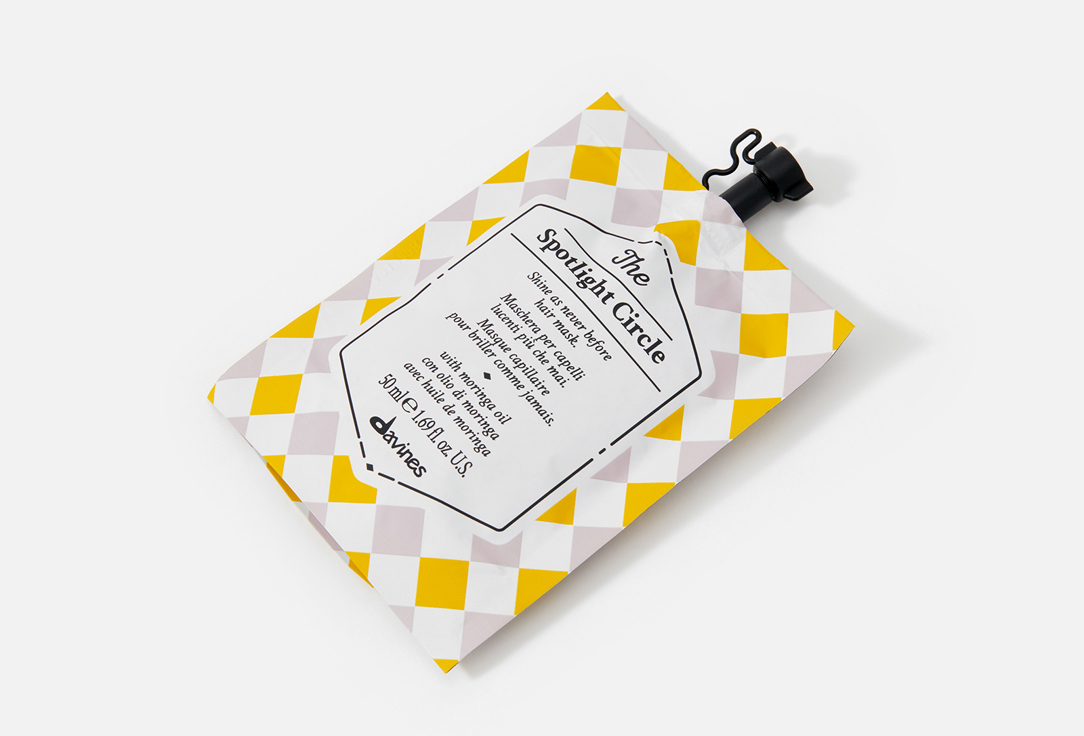 Davines Shine-boosting Hair Mask THE SPOTLIGHT CIRCLE 50 ml Davines Shine-boosting Hair Mask THE SPOTLIGHT CIRCLE