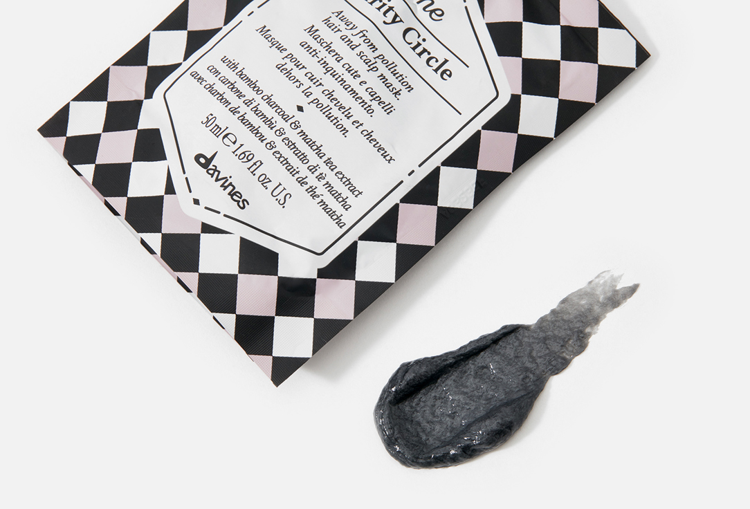 Davines Маска-детокс для волос и кожи головы THE CIRCLE CHRONICLES The Purity Circle Detoxifying natural hair and scalp mask