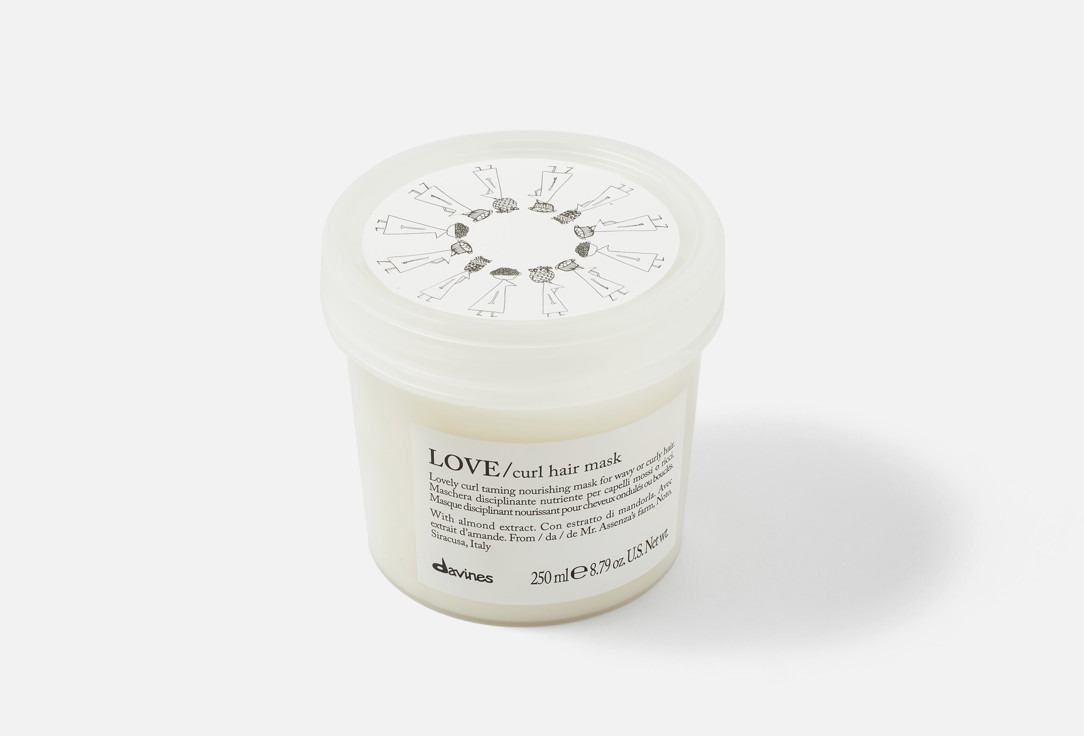 Davines Hydrating hair mask for curly hair LOVE Curl Hair Mask