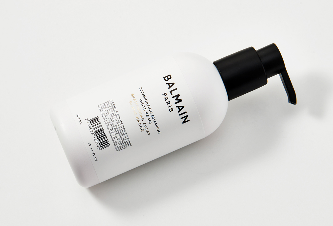 Balmain Paris Brightening shampoo Illuminating Shampoo White Pearl