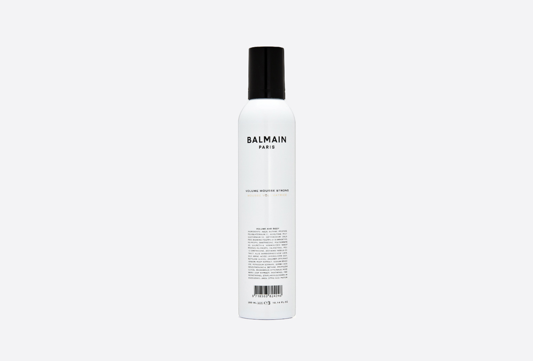 Balmain Paris Strong Hold Volumizing Hair Foam Volume Mousse Strong