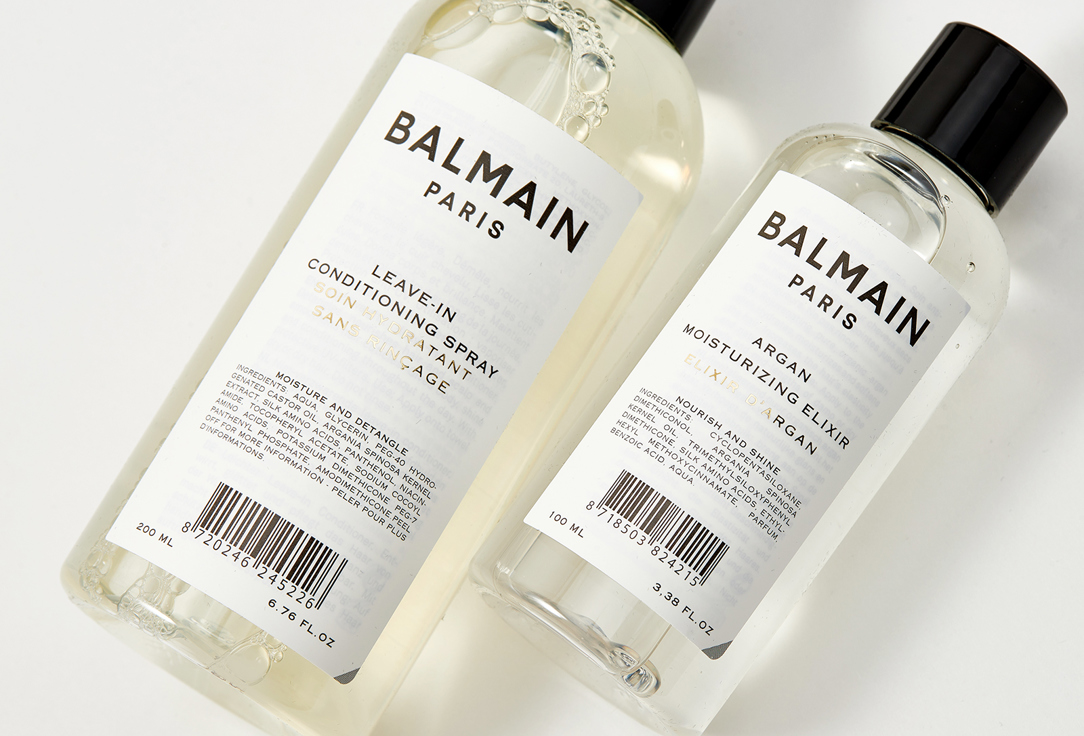 Balmain Paris Spray Hair conditioner & Hair Elixir set Signature Foundation 2 pcs Balmain Paris Spray Hair conditioner & Hair Elixir set Signature Foundation