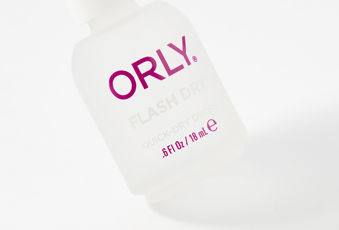 Orly Nail Drying Polish Treatment Flash Dry Drops 1 pcs Orly Nail Drying Polish Treatment Flash Dry Drops
