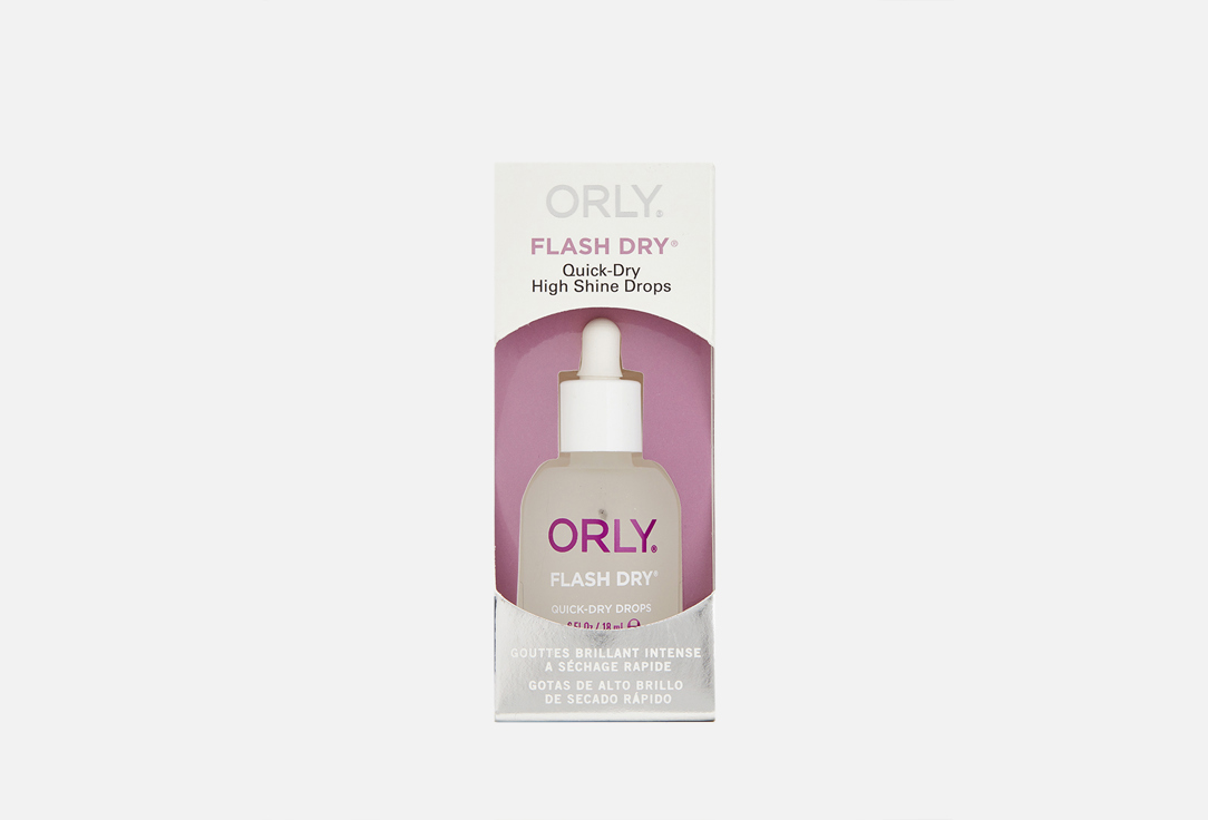 Orly Nail Drying Polish Treatment Flash Dry Drops 1 pcs Orly Nail Drying Polish Treatment Flash Dry Drops