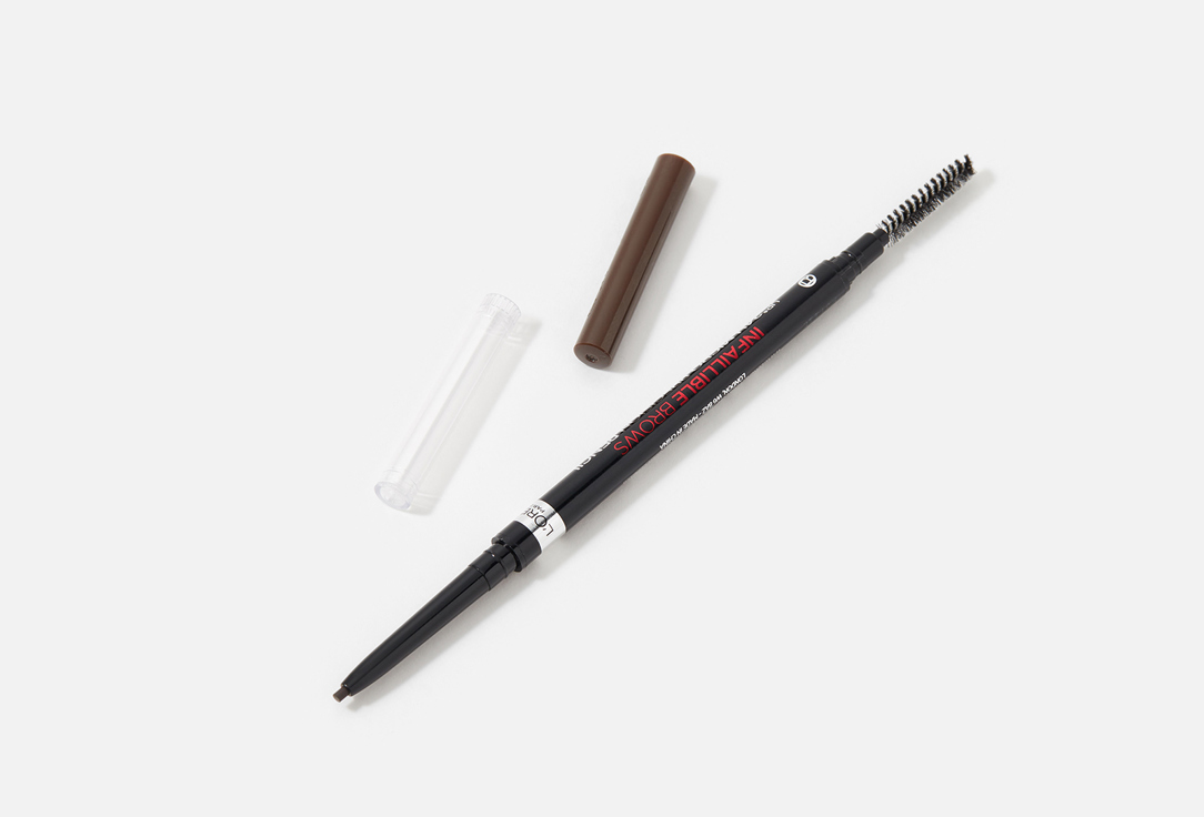 L'Oreal Paris Waterproof Ultra-fine Eyebrow Pencil Infaillible Brows 3.0, Dark Brunette 1.2 g L'Oreal Paris Waterproof Ultra-fine Eyebrow Pencil Infaillible Brows